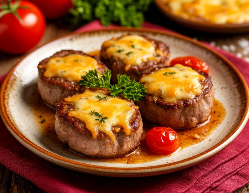 Сочные медальоны из свинины с сыром: как покорить сердца гурманов