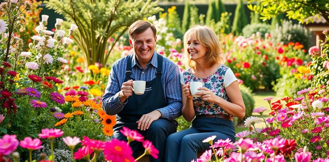 Как создать идеальный цветник без хлопот и больших затрат