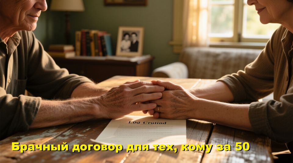Зачем стоит задуматься о брачном договоре после 50?