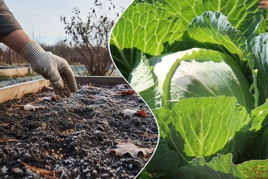 Как правильно сажать капусту под зиму: секреты успешного урожая