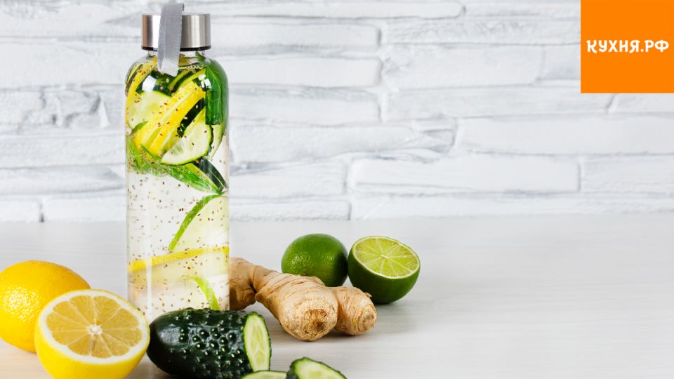 Как обновить утро: простой рецепт детокс-воды для легкости и свежести