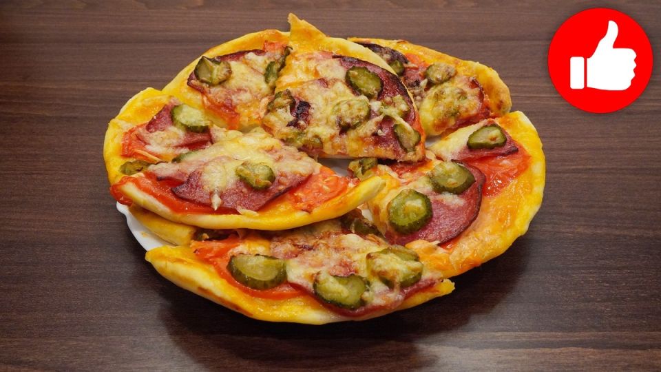 Как приготовить вкусную пиццу на тонком тесте в аэрогриле