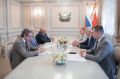 Губернатор встретился с руководством Банка России