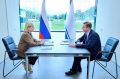 Ольга Любимова: В ходе рабочей поездки в Республику Алтай встретилась с главой региона Андреем Турчаком
