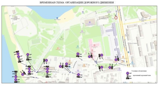11 и 12 июля будет скорректировано движение у парка «Алые паруса»