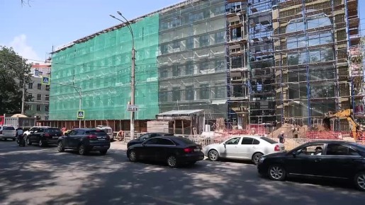 Школа №45 в Воронеже готова почти на 80 процентов