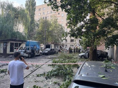 Так выглядит центр Воронежа после сегодняшней атаки БпЛА на город