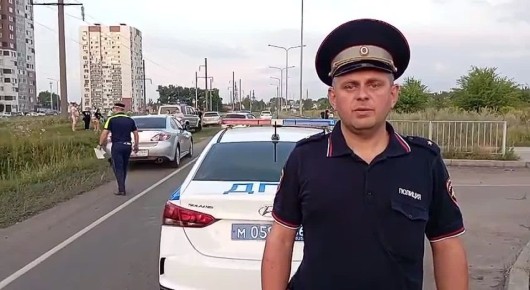 В Новоусманском районе госавтоинспекторы устанавливают обстоятельства наезда автомобиля на малолетнего пешехода