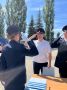 В Воронеже транспортные полицейские приняли участие в торжественной церемонии вручения дипломов в Воронежском институте МВД России