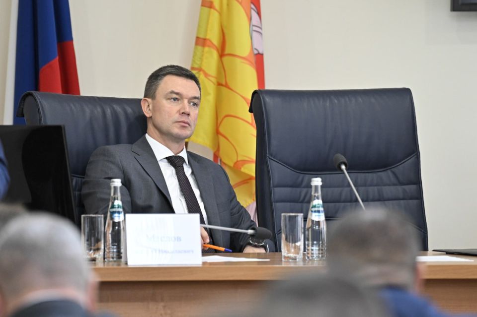 Дмитрий Маслов принял участие в первом заседании Воронежской городской Думы шестого созыва