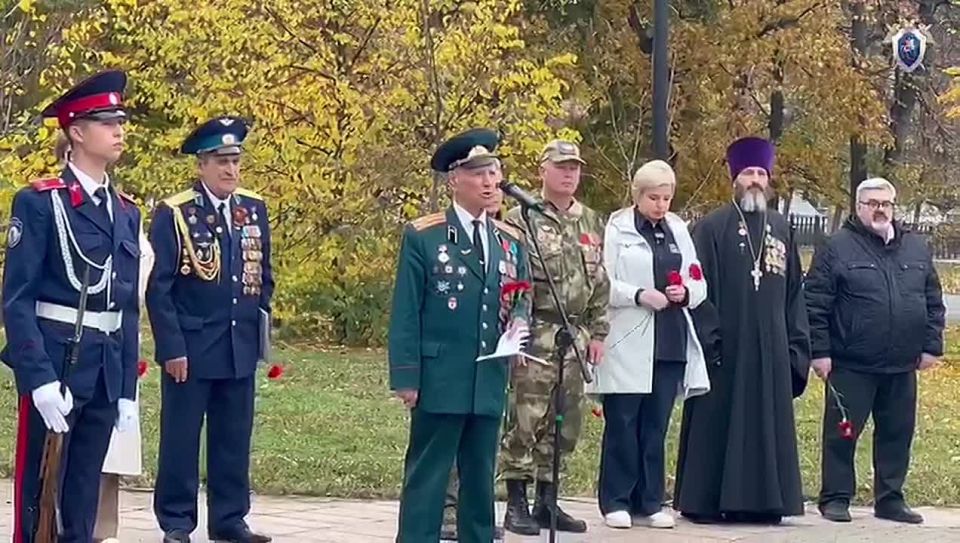Видео торжественного мероприятия в рамках Всероссийской акции памяти павших воинов России «Дни Белых Журавлей»