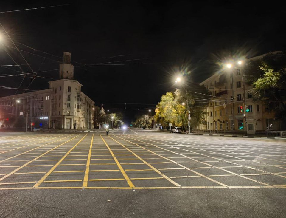 Сергей Петрин: Еще одна вафельная разметка появилась на Ленинском проспекте