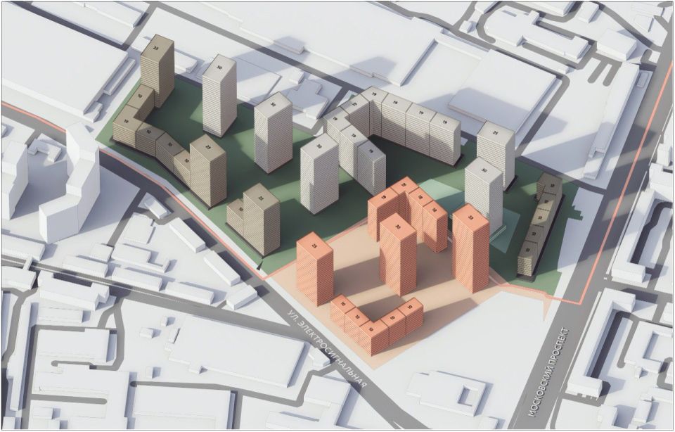 Сергей Петрин: Подписан договор о комплексном развитии части территории (КРТ), прилегающей к Московскому проспекту и улице Электросигнальной