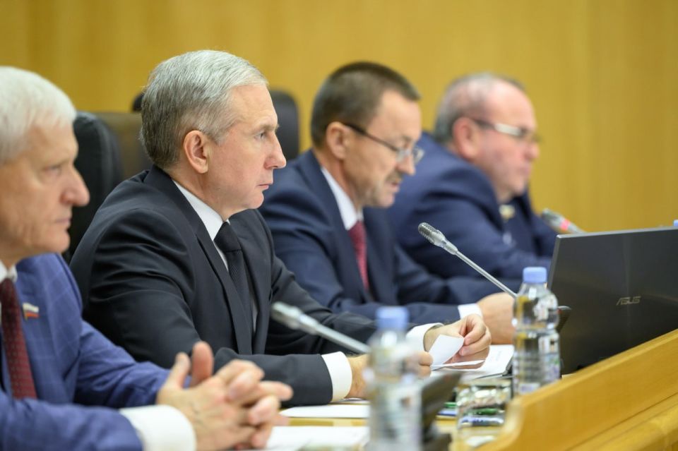 Сергей Трухачев принял участие в заседании Воронежской областной Думы