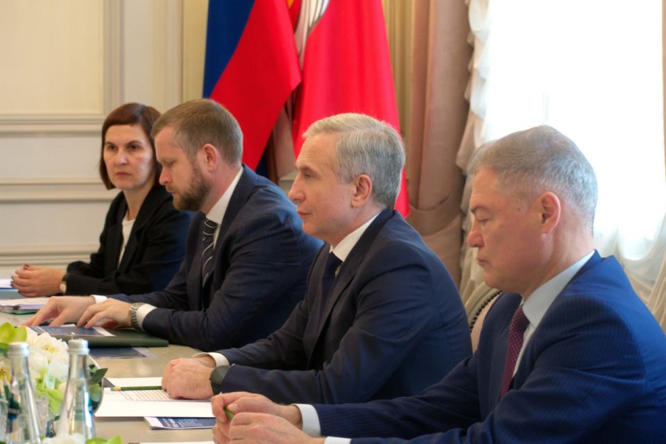 Сергей Трухачев встретился с гендиректором компании «Балтика» Дмитрием Визиром