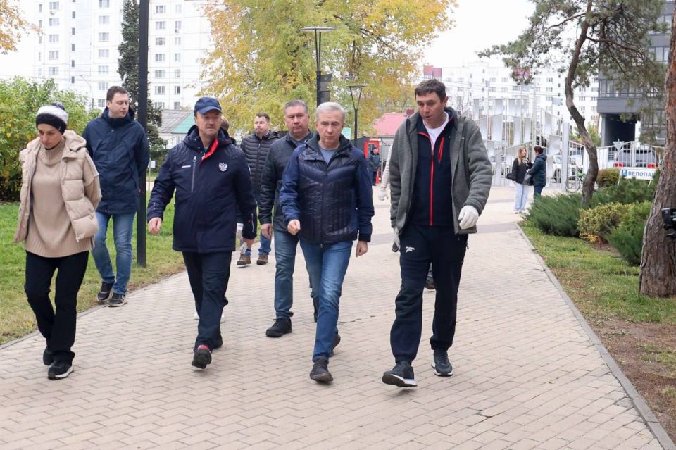 В Воронеже прошел общегородской субботник