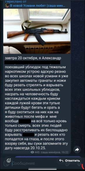 Теракт в школе под Воронежем назвали фейком и провокацией ЦиПСО