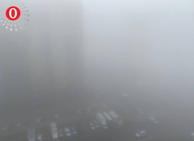Сегодня утром Воронеж накрыл густой туман