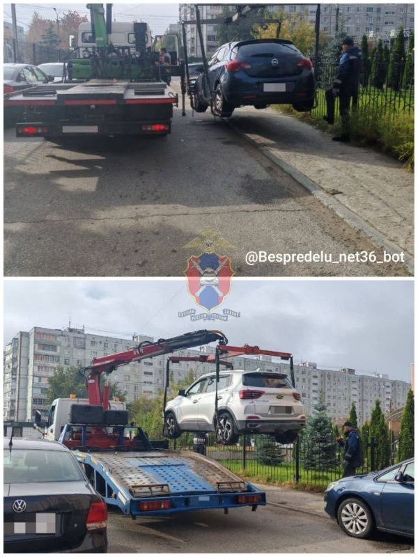 В результате реагирования сотрудников Госавтоинспекции на информацию, поступившую в чат-бот @Bespredelu_net36_bot, к ответственности привлечены водители автомобилей: