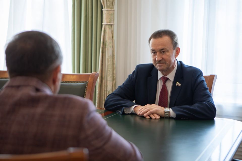 Юрий Матузов обсудил с руководством Центрально-Черноземного банка Сбербанка перспективные направления сотрудничества