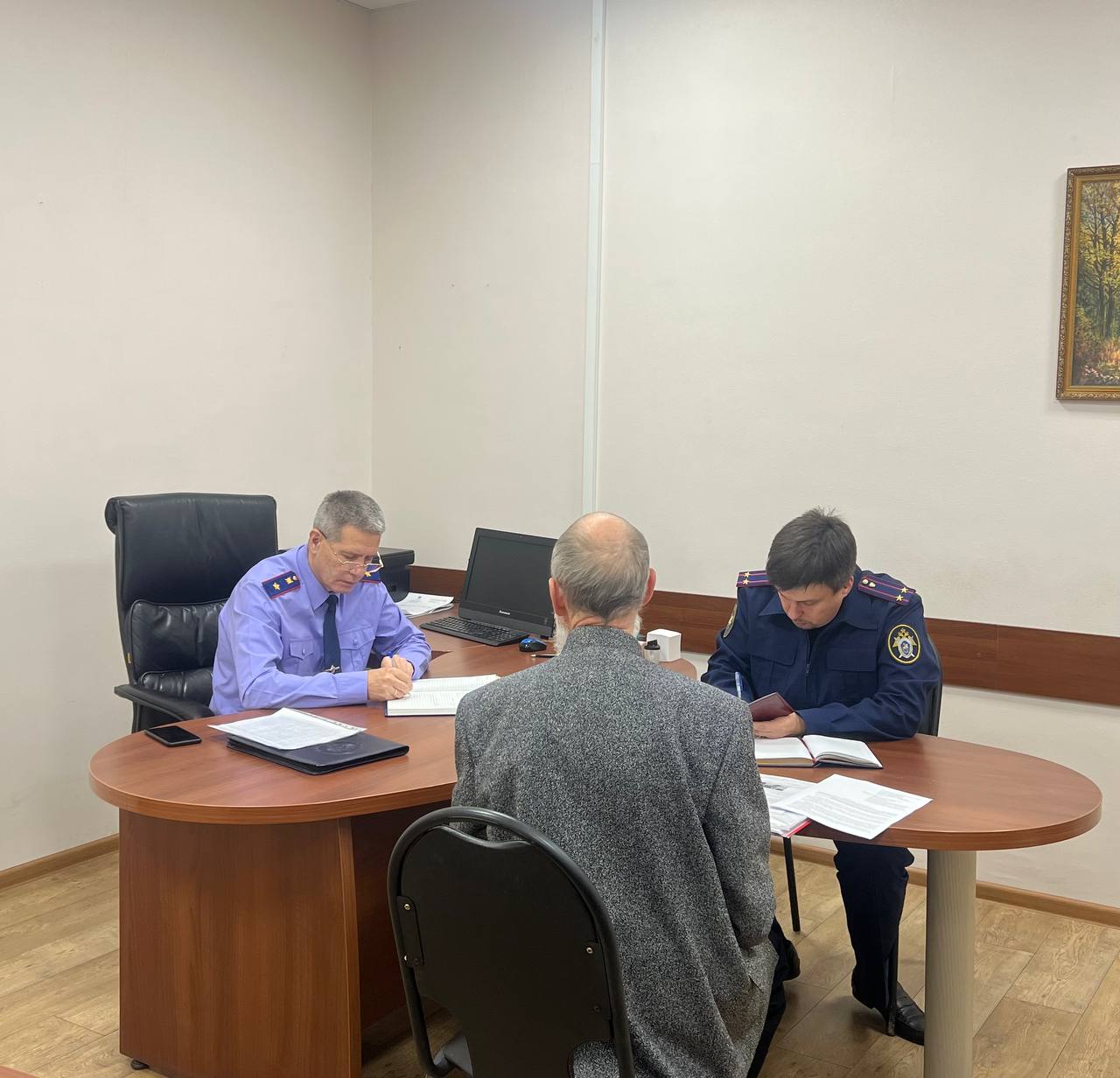 Исполняющий обязанности руководителя регионального следственного управления СК России провел выездной прием граждан Исполняющий обязанности руководителя регионального следственного управления СК России провел выездной прием граждан