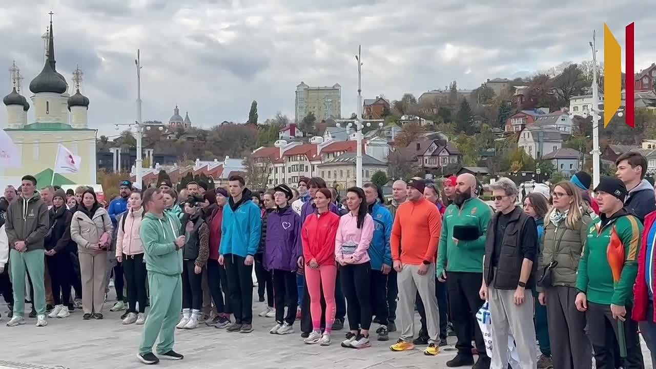 В Воронеже проходит Всероссийская эстафета факела «Огонь жизни»