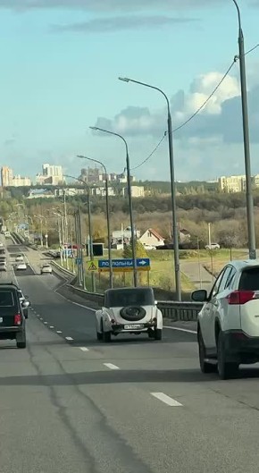 Ретро-красота на воронежских дорогах