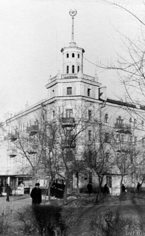 Воронеж, 1965–1980-е.. Дом на пересечении проспекта Труда и Московского проспекта
