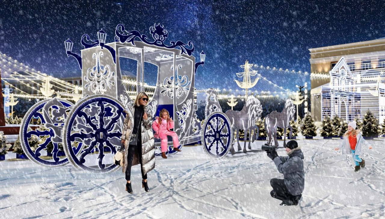 Стартовали поиски подрядчика для оформления площади Ленина к новогодним праздникам Стартовали поиски подрядчика для оформления площади Ленина к новогодним праздникам