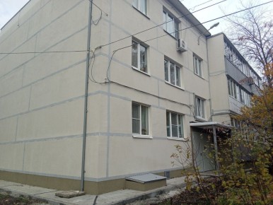 Завершился капитальный ремонт фасада дома №12 на ул. Дубянского в Воронеже