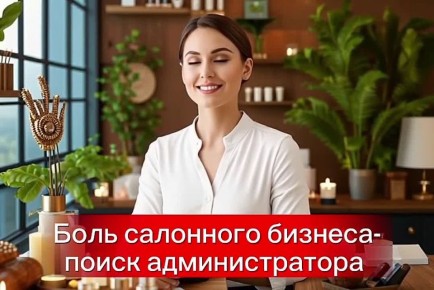 Боль салонного бизнеса — поиск администратора