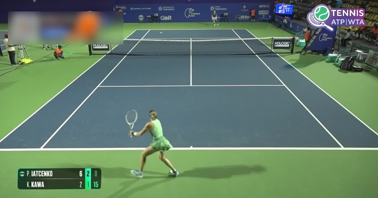 Воронежская теннисистка Полина Яценко вышла в четвертьфинал турнира категории WTA-250