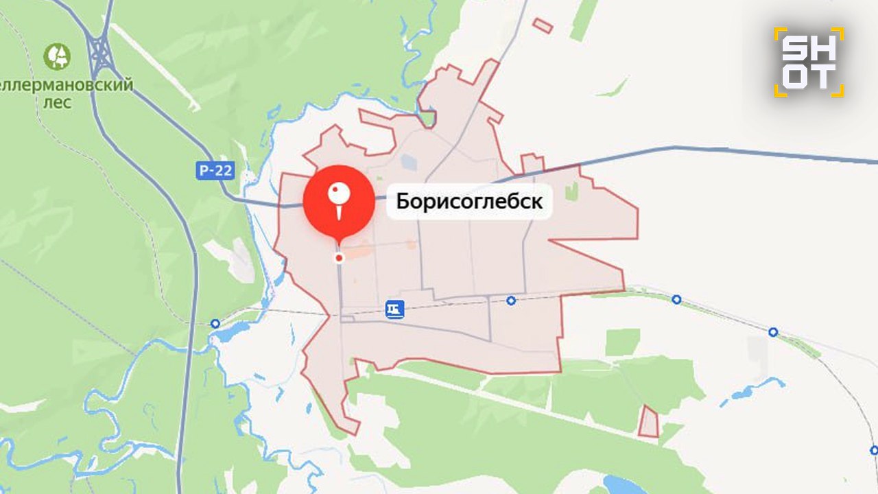 Около 8 взрывов прогремело над Борисоглебском Воронежской области