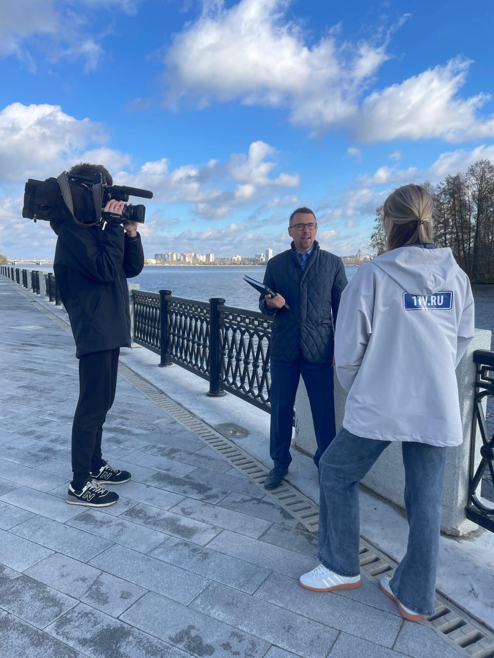 В Воронеже побывала съемочная группа Первого канала В Воронеже побывала съемочная группа Первого канала