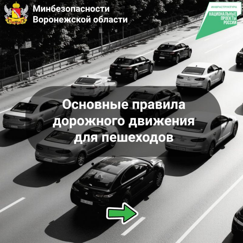 В рамках федерального проекта «Безопасность дорожного движения» национального проекта «Инфраструктура для жизни», министерство региональной безопасности Воронежской области напоминает о простых, но важных правилах, которые...