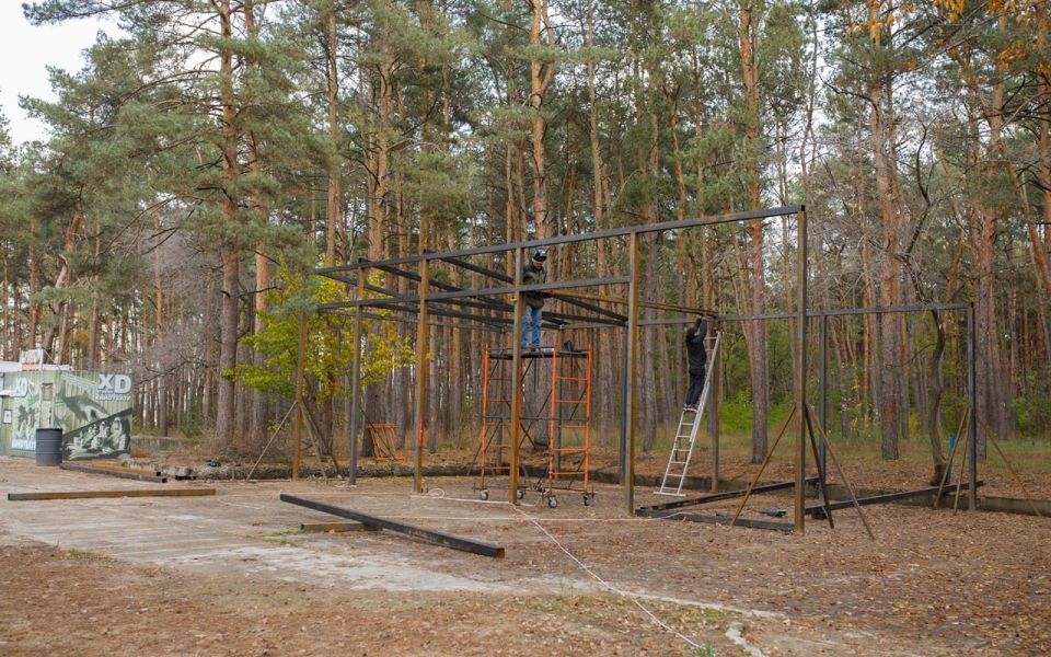 В парке «Танаис» начали строительство «Города мастеров» В парке «Танаис» начали строительство «Города мастеров»