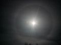 Лунное гало видели минувшей ночью в Рамонском районе