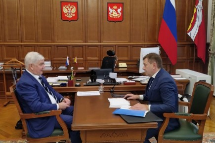 Александр Гусев встретился с Владимиром Нетесовым