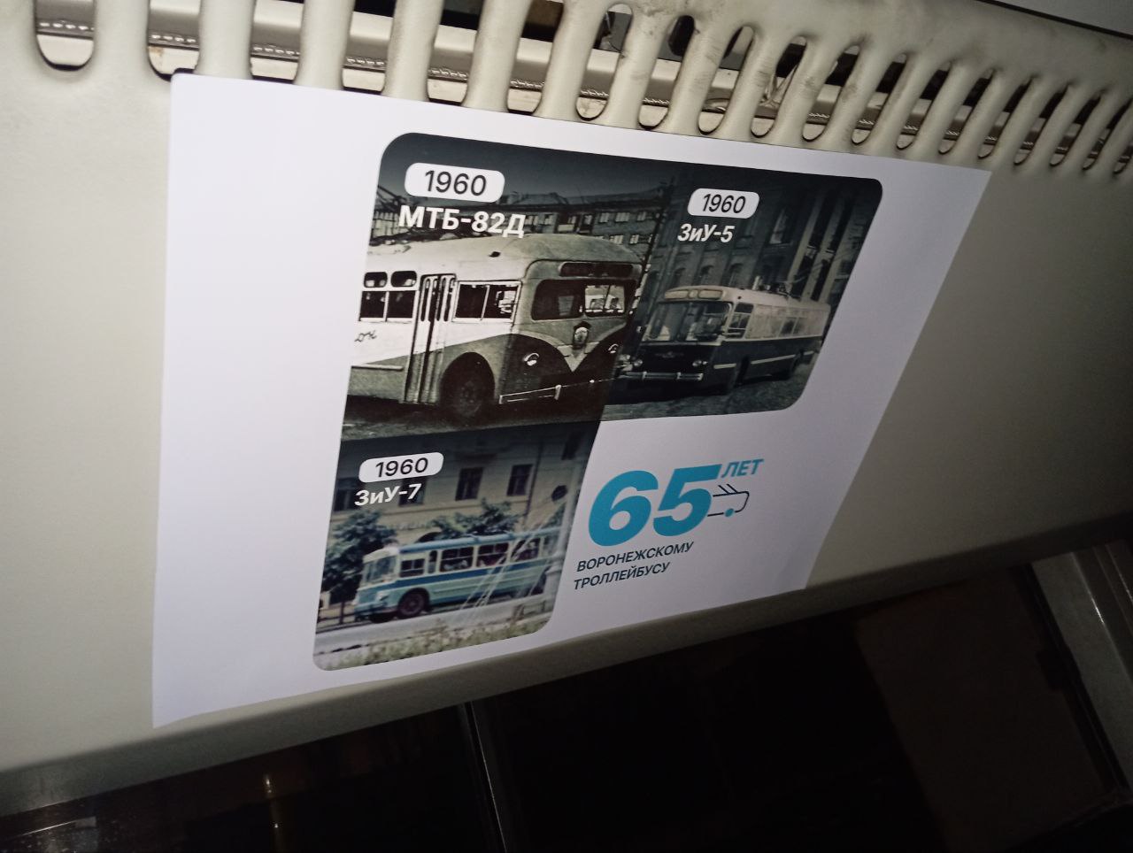 В Воронеже появились тематические троллейбусы в честь 65-летия открытия троллейбусного движения В Воронеже появились тематические троллейбусы в честь 65-летия открытия троллейбусного движения