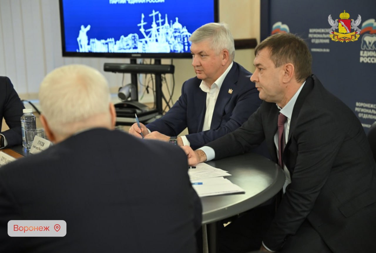 Губернатор Александр Гусев собирается возглавить воронежскую "Единую Россию" после ухода Владимира Нетёсова
