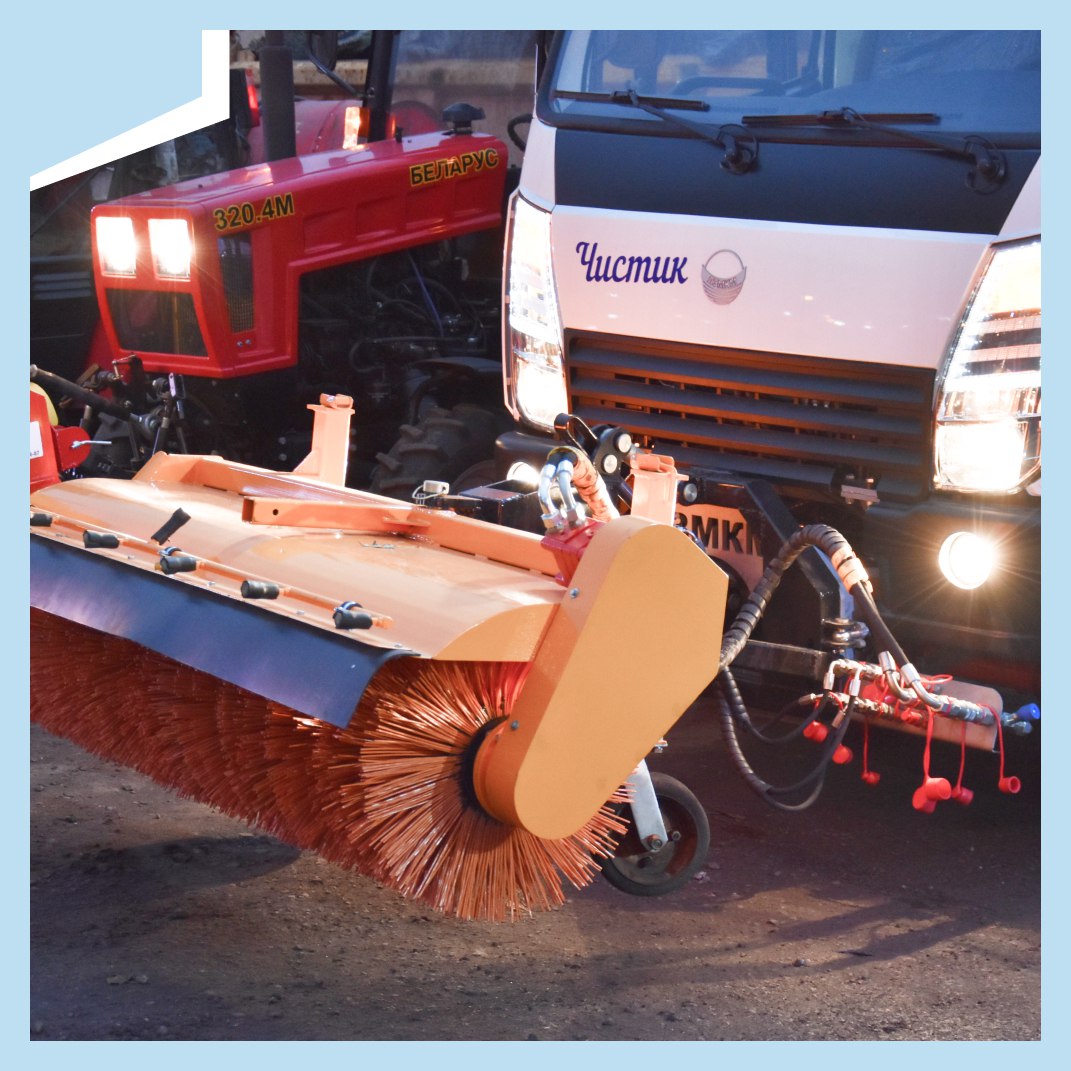 Техника комбината благоустройства Железнодорожного района готова к зиме Техника комбината благоустройства Железнодорожного района готова к зиме