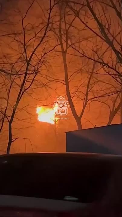 Огонь охватил квартиру на втором этаже в Воронеже