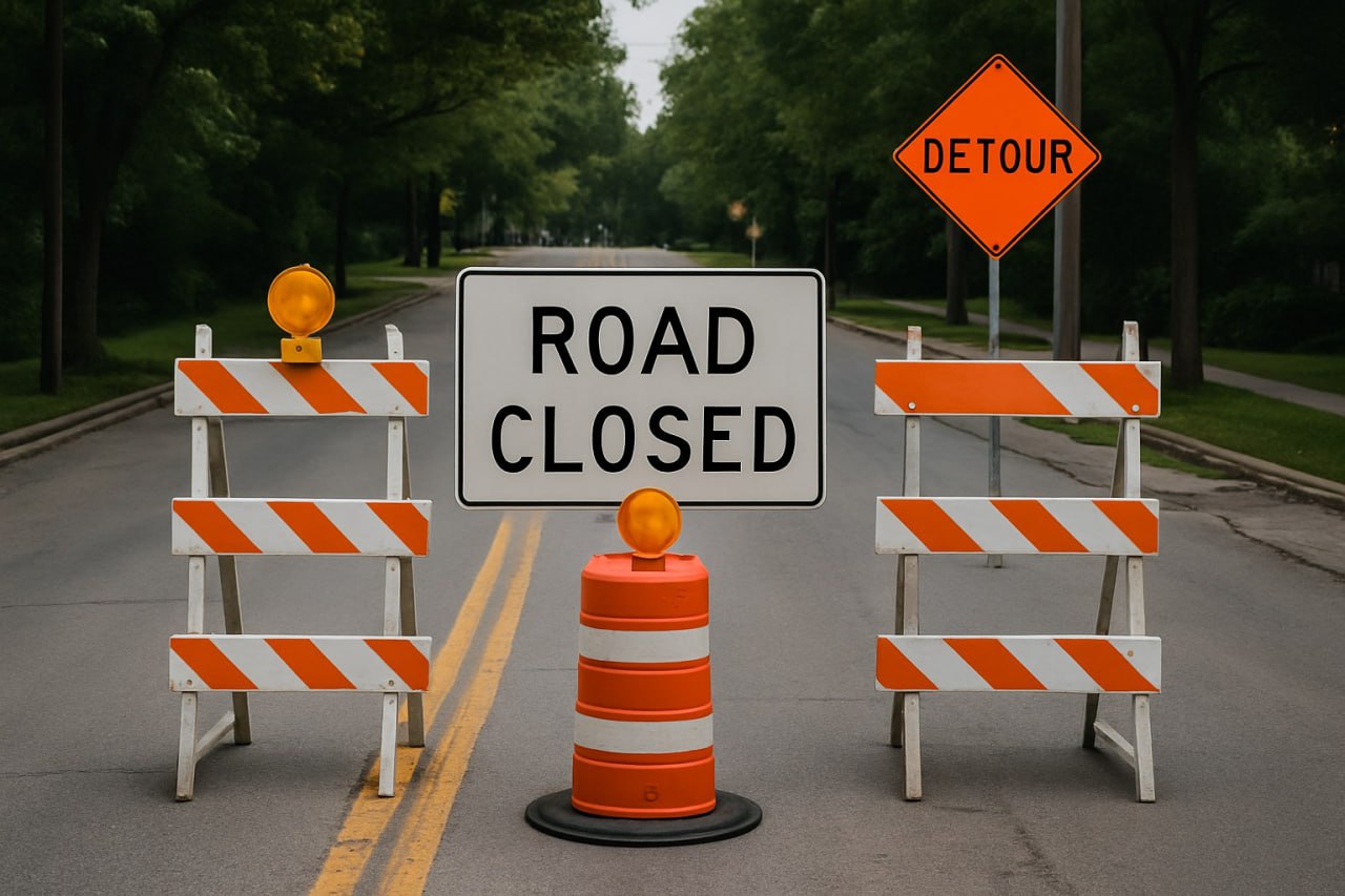 В Воронеже на две недели перекроют улицу 40 лет Октября