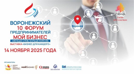 На Воронежском форуме предпринимателей пройдет более 20 секций