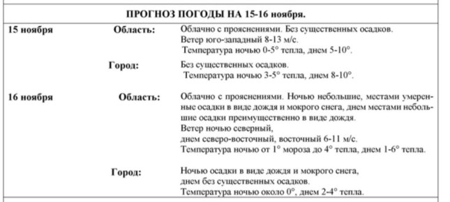 Зима близко.. Снег совсем скоро. Вот такой прогноз на ближайшие дни дают специалисты Воронежского ЦГМС: