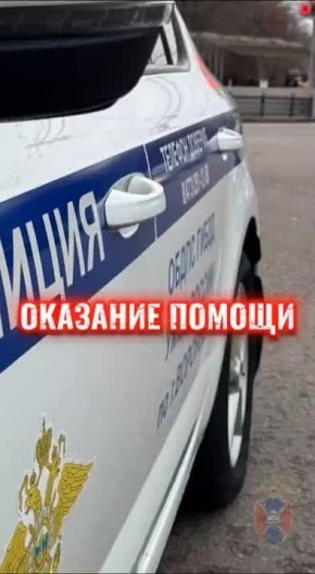 Добрый поступок совершили сотрудники ГИБДД под окнами воронежского правительства
