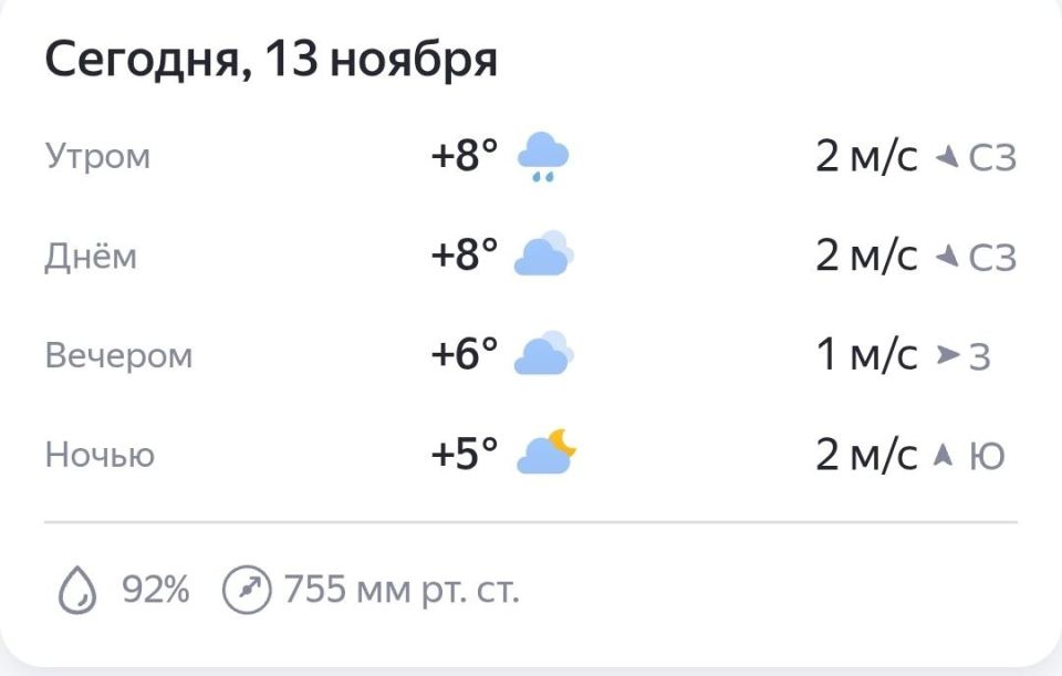 Кто-то украл все ясные дни у Воронежа