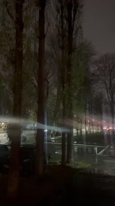 В центре города включили сирену