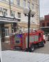Воронежцы заметили пожарную машину у гимназии имени Басова