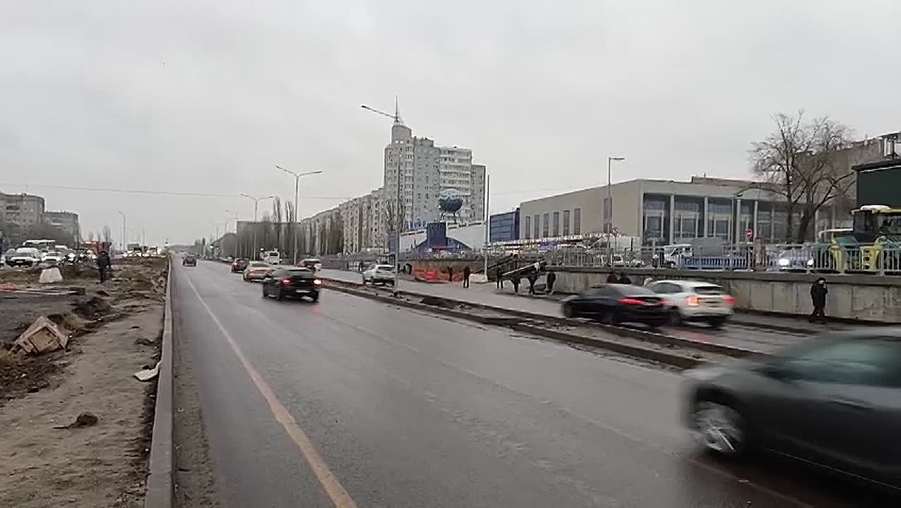 Сергей Петрин: Сегодня открыли движение по второй части эстакады на улице Остужева